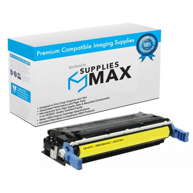 Clover Remanufactured Toner Cartridge - Yellow Replacement For HP Q6462A (644A) Printers